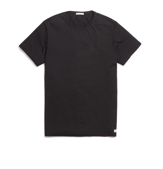 XS / Black / Mens Custom Marine Layer Signature Crew T-Shirt - Corporate Gifts