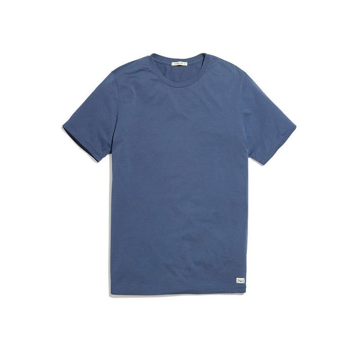 XS / Faded Navy / Mens Custom Marine Layer Signature Crew T-Shirt - Corporate Gifts