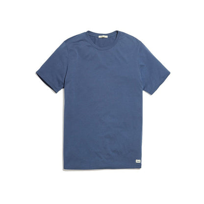 XS / Faded Navy / Mens Custom Marine Layer Signature Crew T-Shirt - Corporate Gifts