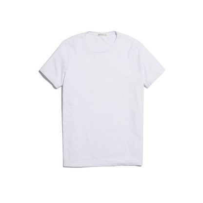 XS / White / Mens Custom Marine Layer Signature Crew T-Shirt - Corporate Gifts