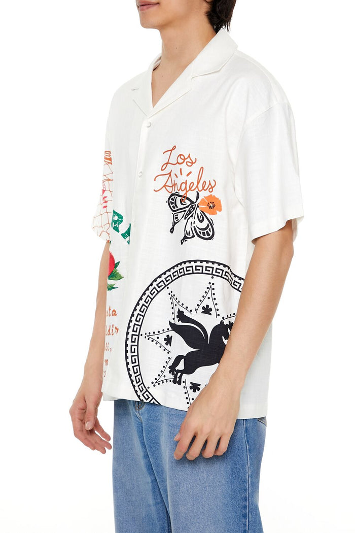 Market Motif Graphic Shirt