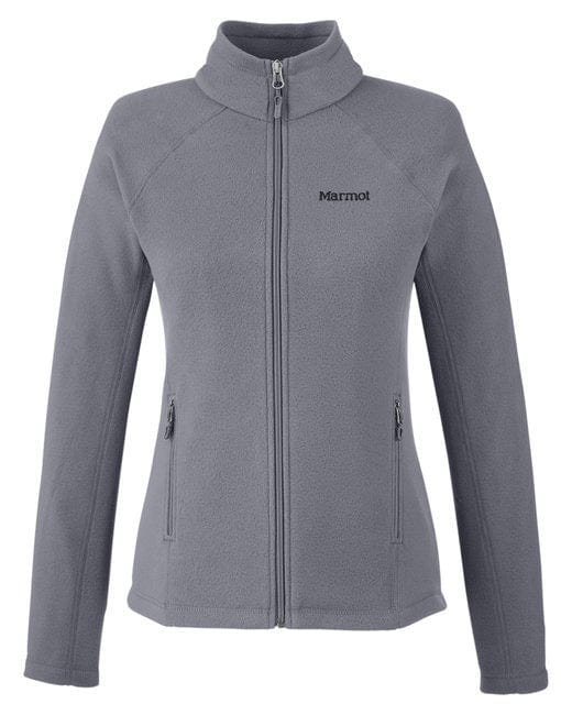 Steel Onyx / XS Custom Marmot Ladies Rocklin Fleece Jacket - Corporate Gifts