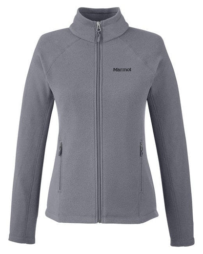 Steel Onyx / XS Custom Marmot Ladies Rocklin Fleece Jacket - Corporate Gifts