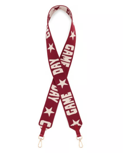 Shiraleah Accessories Maroon Game Day Strap