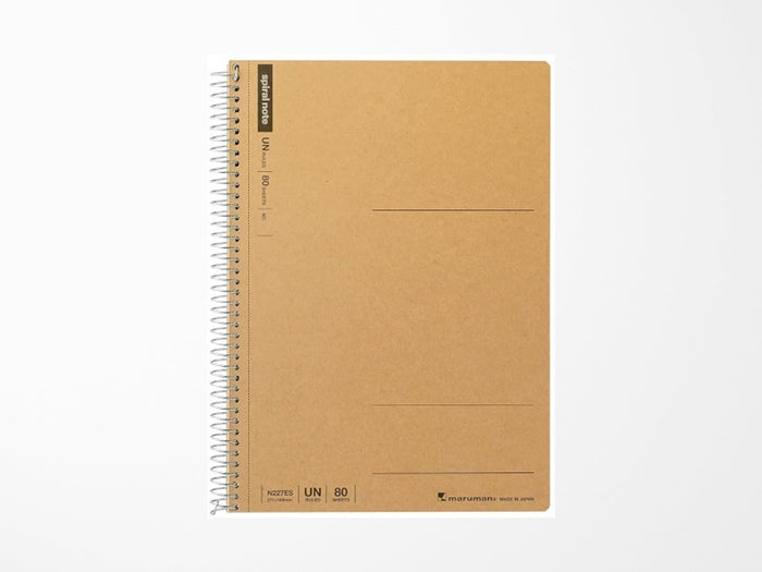 Maruman Spiral Notebook Basic A4 -80 Sheets