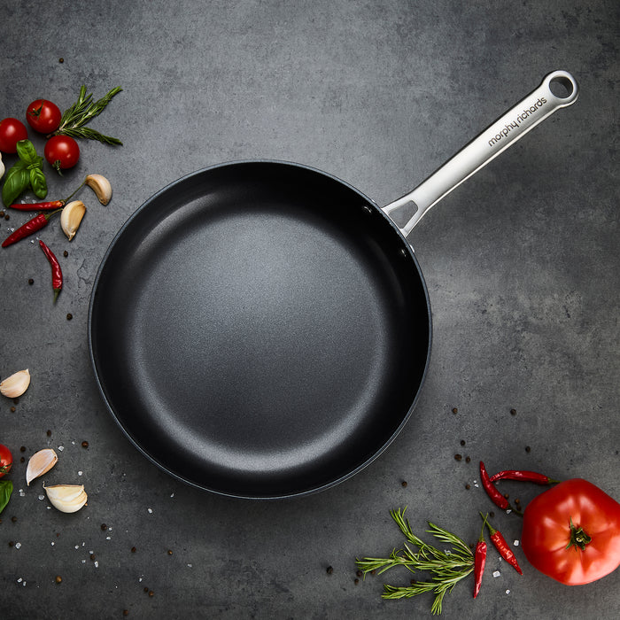 28cm Aluminium Non-Stick Frying Pan on a granite countertop