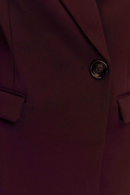 Mateo Oversized Blazer - Mahogany