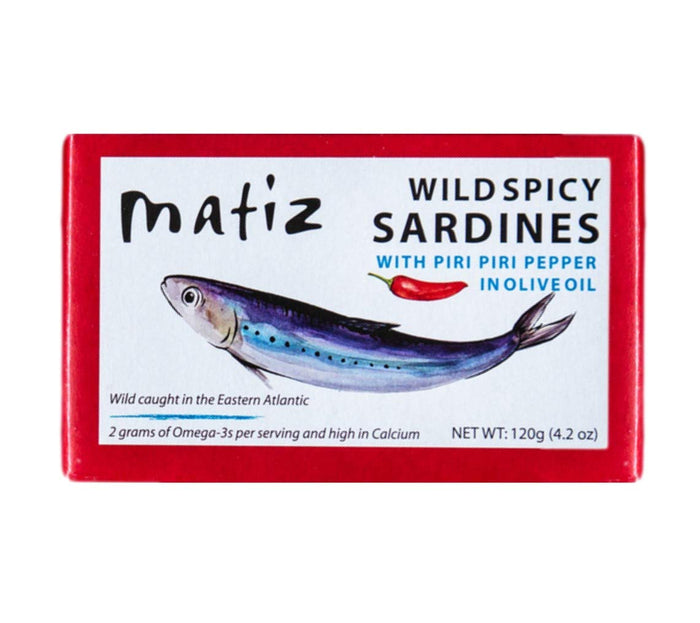 Matiz spicy Sardines in Olive Oil 120g