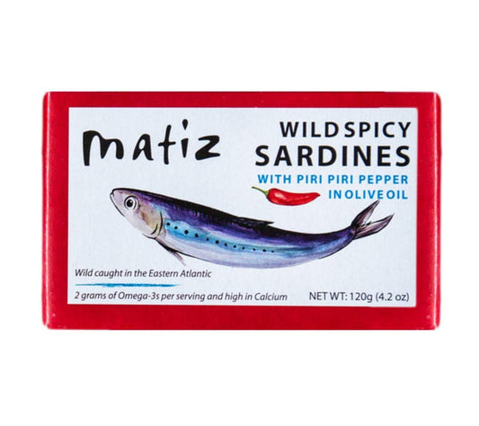 Matiz spicy Sardines in Olive Oil 120g