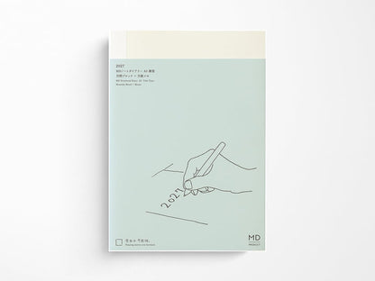 MD Notebook Monthly Diary A5 THIN 2027
