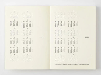 MD Notebook Monthly Diary A6 2027