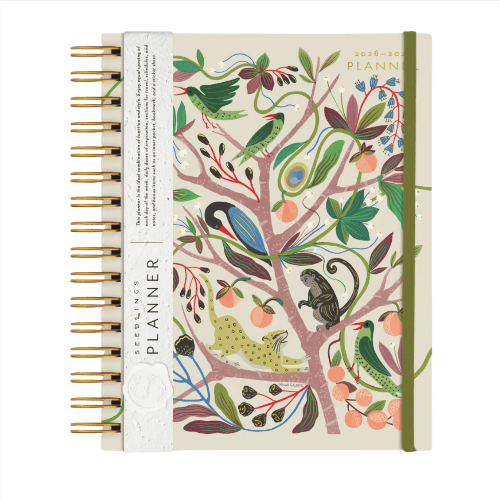 Seedlings Menagerie 17-Month Weekly Planner