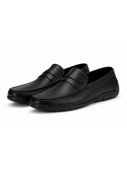 Men's Black Matt Loafer