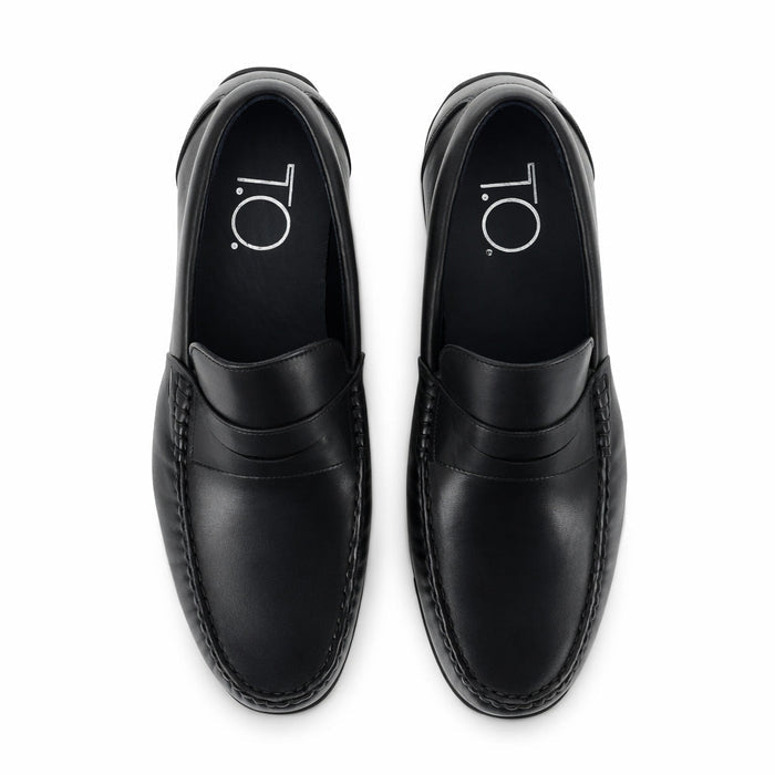 Men's Black Matt Loafer