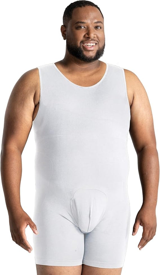 Compression Bodysuit- QORELOGIQ||color_white