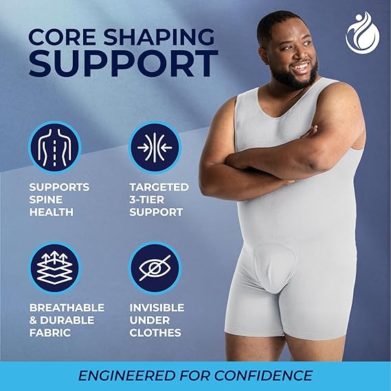 Compression Bodysuit- QORELOGIQ||color_white