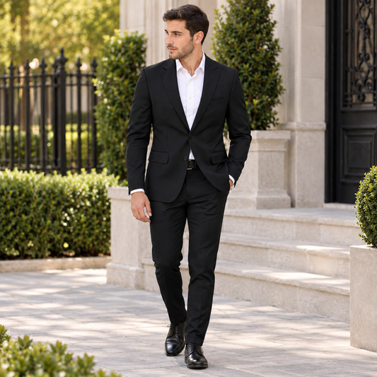 Men's Flex Breeze Jacket Blazer - Black