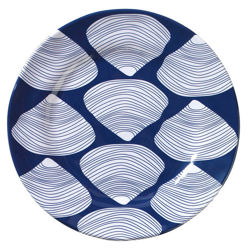 Merritt Clamshell by Kate Nelligan 8.5-inch Melamine Salad Plate, Set of 6