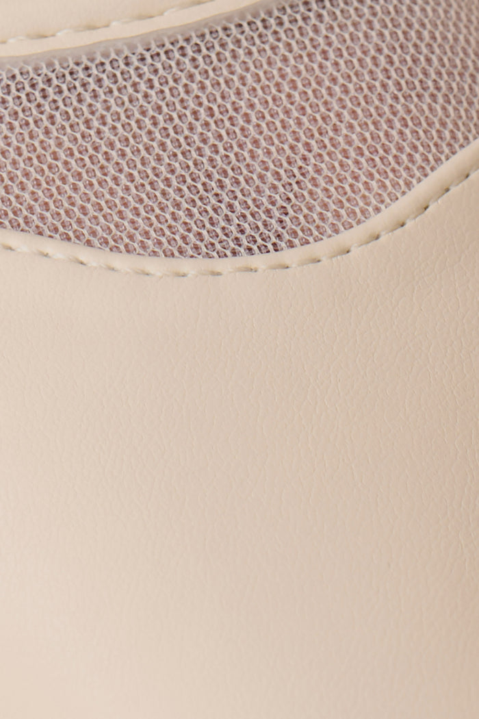 Micah Mesh Pointed Heel - Ivory