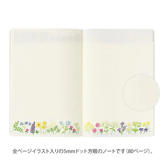 Midori Yuru Log Notebook B6 - Scandanavia