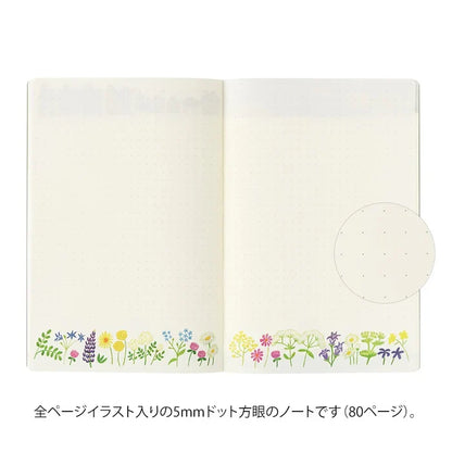 Midori Yuru Log Notebook B6 - Scandanavia