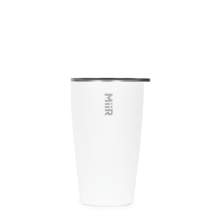 White Custom MiiR 12oz Tumbler - Vacuum Insulated - Corporate Gifts
