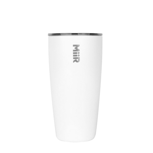 White Custom MiiR 16oz Tumbler - Vacuum Insulated - Corporate Gifts