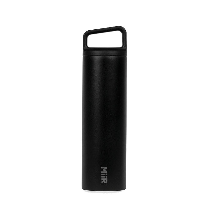 Black Custom MiiR 20oz Wide Mouth Bottle - Vacuum Insulated - Corporate Gifts