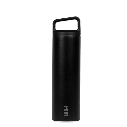 Black Custom MiiR 20oz Wide Mouth Bottle - Vacuum Insulated - Corporate Gifts