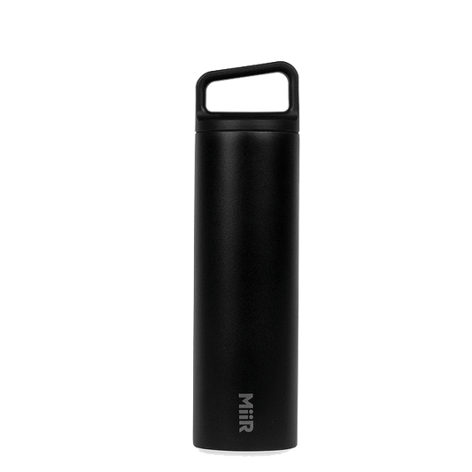 Black Custom MiiR 20oz Wide Mouth Bottle - Vacuum Insulated - Corporate Gifts