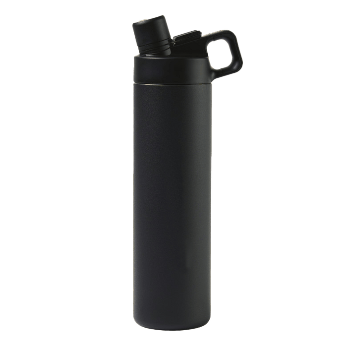 Black Custom MiiR Vacuum Insulated Wide Mouth Hatchback Bottle - Corporate Gifts