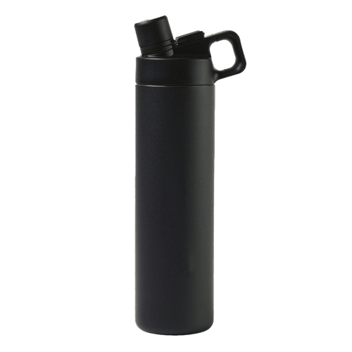 Black Custom MiiR Vacuum Insulated Wide Mouth Hatchback Bottle - Corporate Gifts