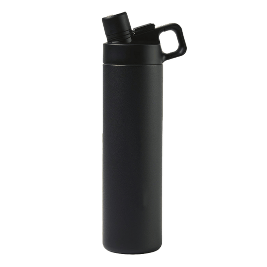 Black Custom MiiR Vacuum Insulated Wide Mouth Hatchback Bottle - Corporate Gifts