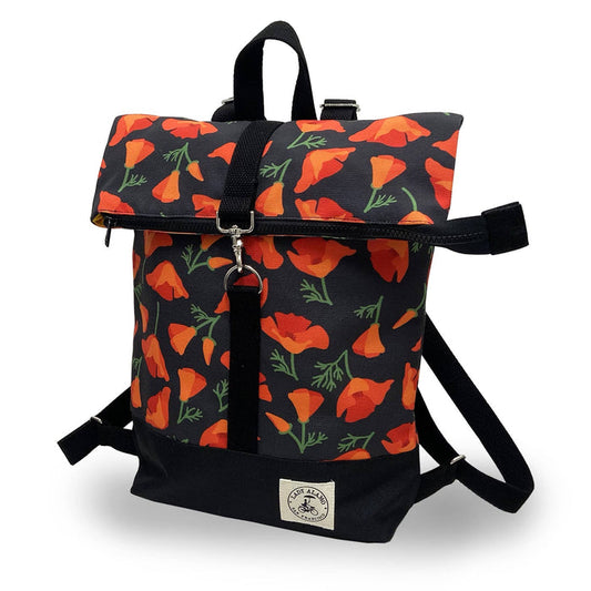 Mini Brightday Backpack: Poppy Charcoal