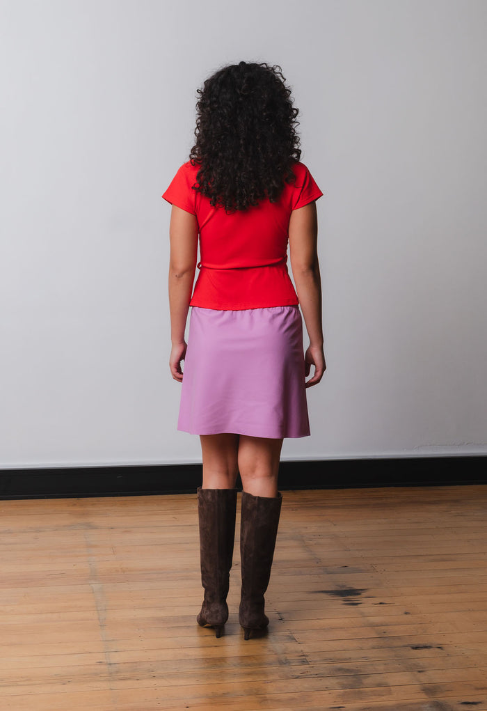 Mini Slip Skirt Lavanda