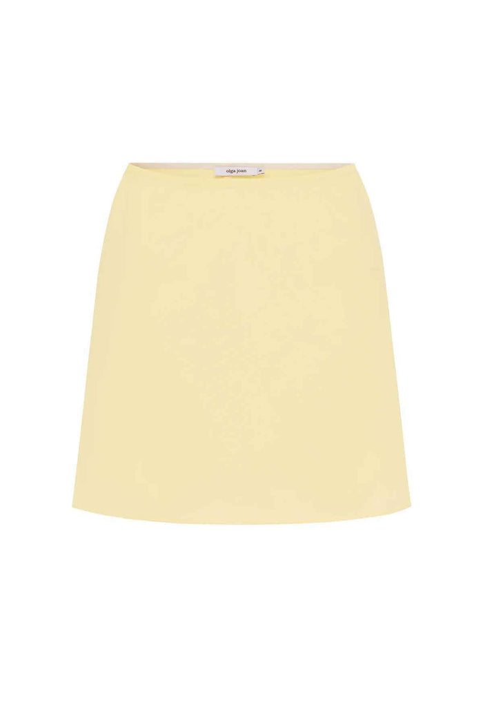 Mini Slip Skirt Limone