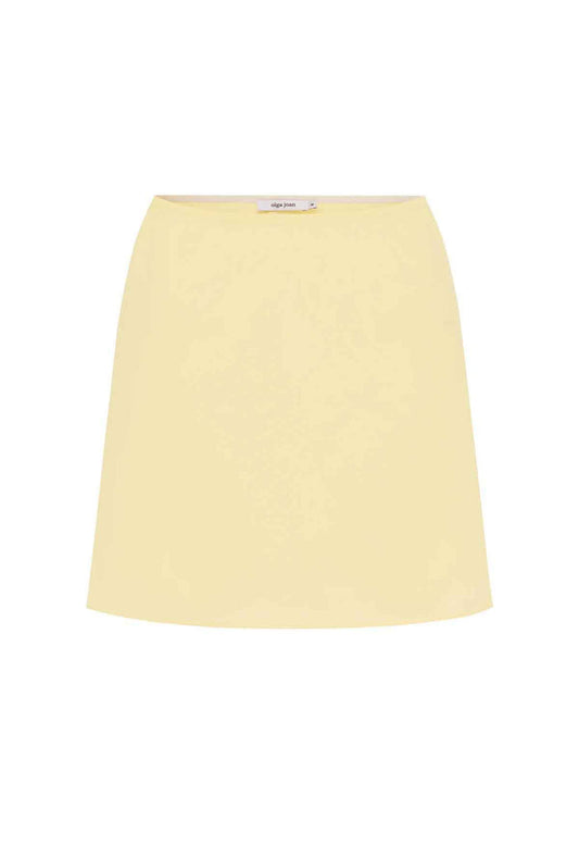 Mini Slip Skirt Limone