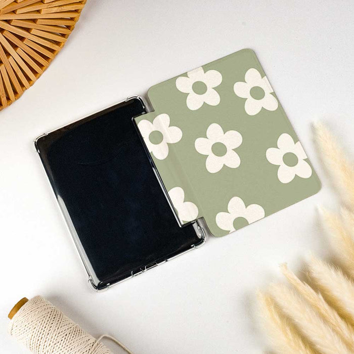 Mint Flora | Kindle Case - IMCASE