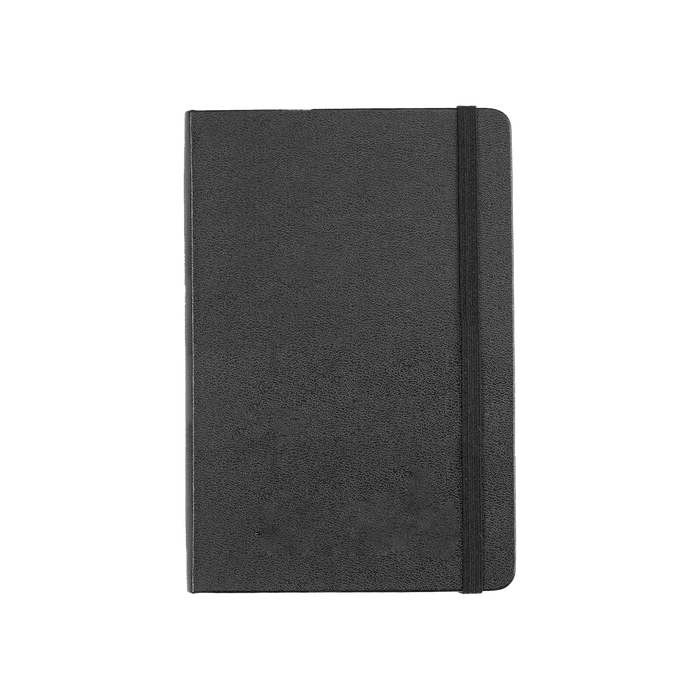 Black Custom Moleskine Hard Cover Ruled Notebook - Medium - Corporate Gifts