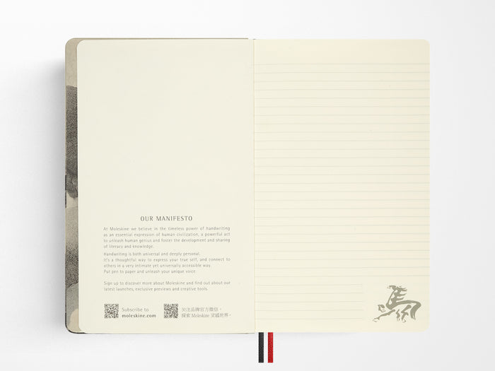 Moleskine Limited Edition 2026 Year of the Horse Notebook, White Fire Horse