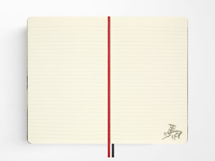 Moleskine Limited Edition 2026 Year of the Horse Notebook, White Fire Horse