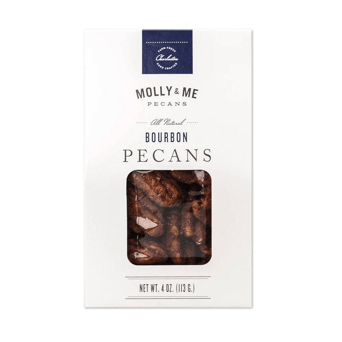4oz Custom Molly & Me Bourbon Pecans - Corporate Gifts