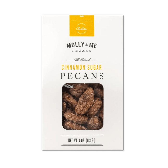 4oz Custom Molly & Me Cinnamon Sugar Pecans - Corporate Gifts