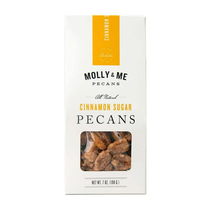 7oz Custom Molly & Me Cinnamon Sugar Pecans - Corporate Gifts