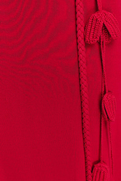 Monay Tulip Maxi Dress - Raspberry