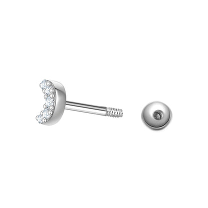 Mond Piercing Zirkonia