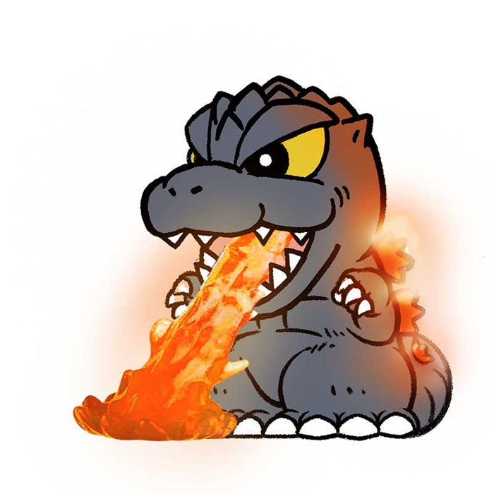 Monogram Godzilla - Atomic Breath Figural PVC Coin Bank