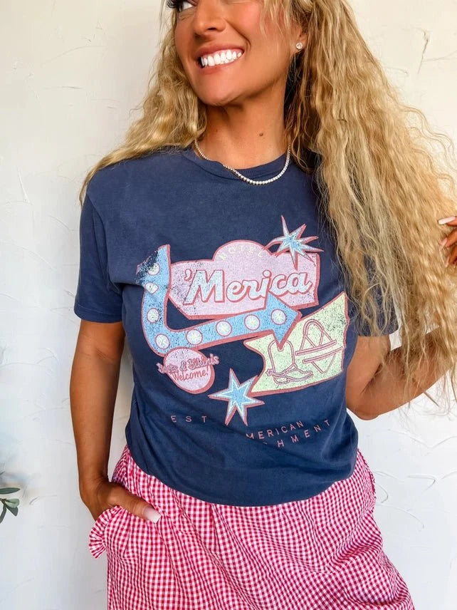Motel Merica Graphic TeeS