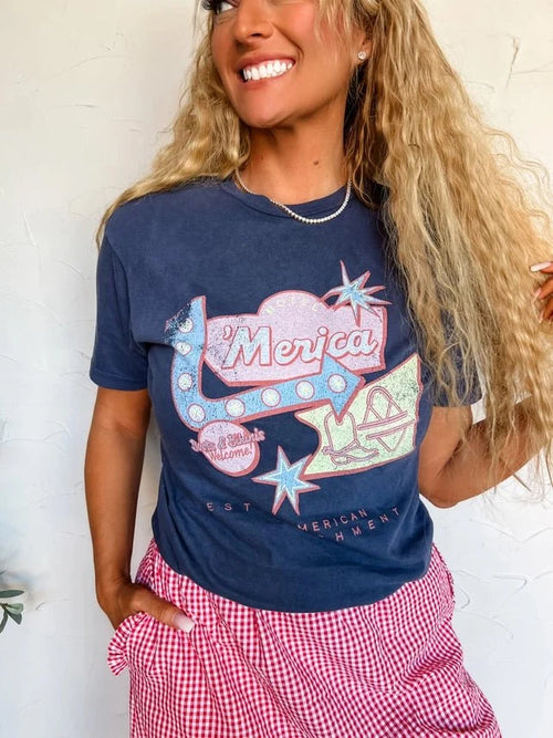 Motel Merica Graphic TeeS