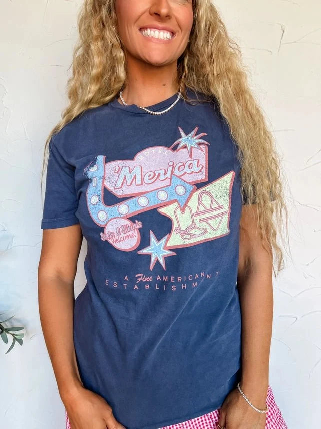 Motel Merica Graphic TeeS